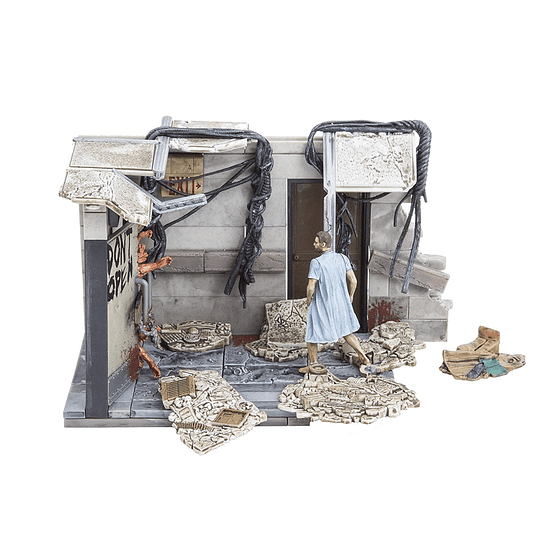 The Walking Dead - 112 piezas Hospital Doors, Coleccion de Lujo 