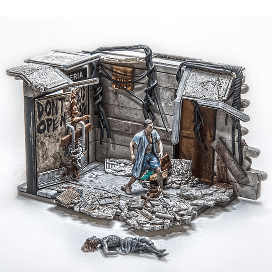 The Walking Dead - 112 piezas Hospital Doors, Coleccion de Lujo 