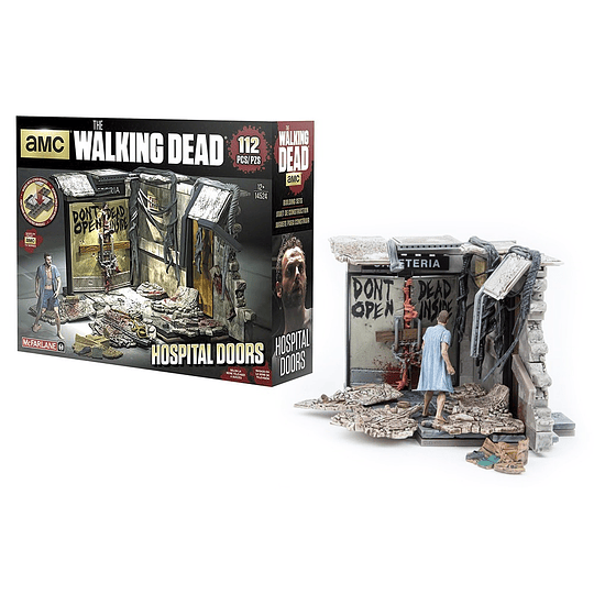 The Walking Dead - 112 piezas Hospital Doors, Coleccion de Lujo 