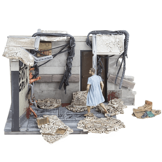 The Walking Dead - 112 piezas Hospital Doors, Coleccion de Lujo 