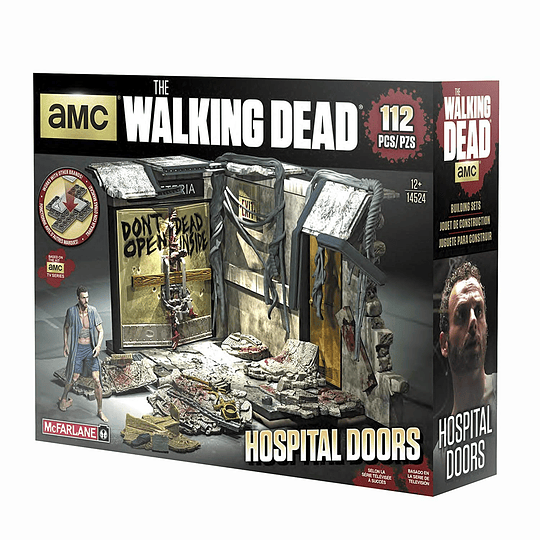 The Walking Dead - 112 piezas Hospital Doors, Coleccion de Lujo 