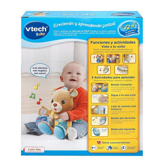 Oso de Tela Interactivo VTech