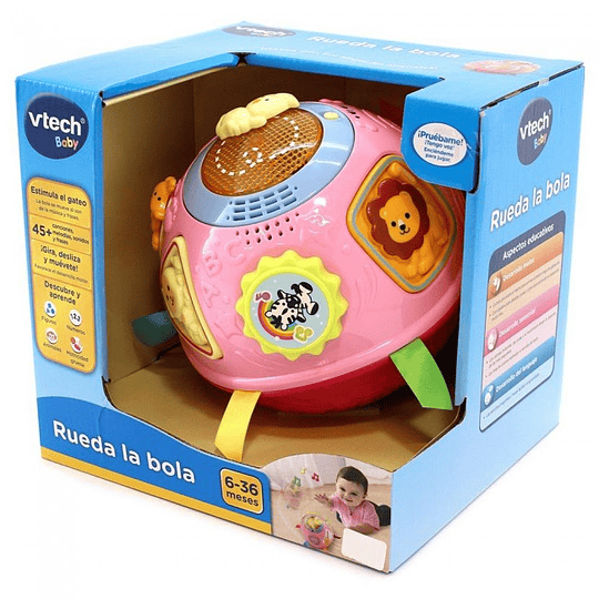 Rueda la Bola, interactiva con Canciones Sonidos y melodías Vtech