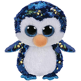  Ty Beanie Boos Lentejuelas Figuras Pinguinos 28 CM