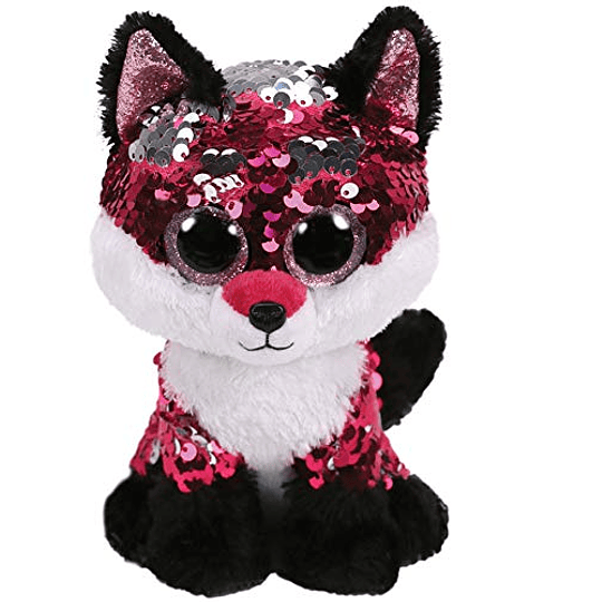 Ty Beanie Boos Lentejuelas Figuras Zorro 28 CM