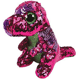 Ty Beanie Boos Lentejuelas Figuras Dinosaurio 18 CM