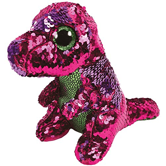 Ty Beanie Boos Lentejuelas Figuras Dinosaurio 18 CM