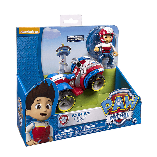  Paw Patrol - Vehículo de Rescate de Ryder