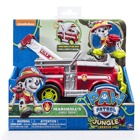 Paw Patrol - Jungle Rescue, Marshall de la Selva camión