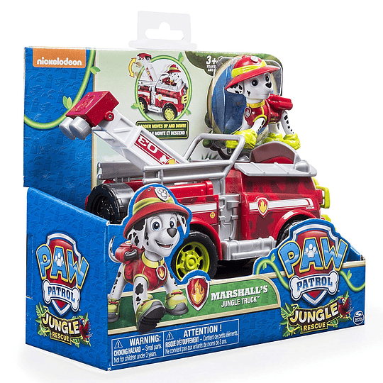 Paw Patrol - Jungle Rescue, Marshall de la Selva camión