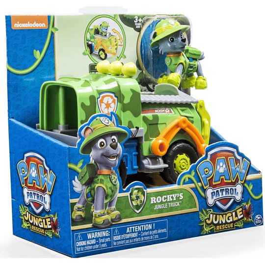Paw Patrol - Rocky Jungle Vehículo