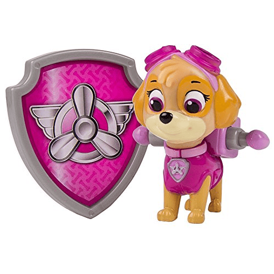  Paw Patrol - Set 3 Figuras Acción La Patrulla - Marshall, Rubble y Skye 
