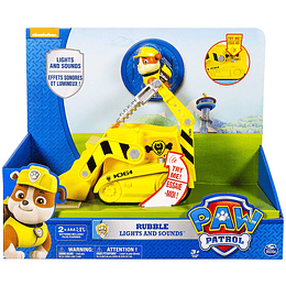 Paw Patrol -  Rubble camión de construcción luces y sonidos 