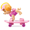 Paw Patrol - Skye en skate