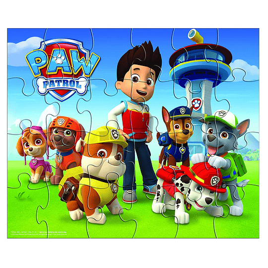Paw Patrol - Juegos de mesa 3 x 1