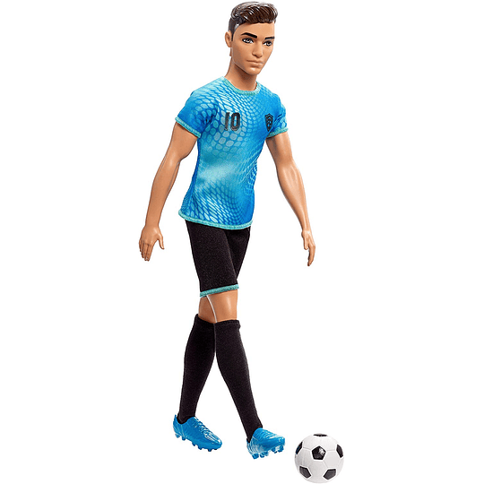 Ken -  Futbolista con accesorios Mattel