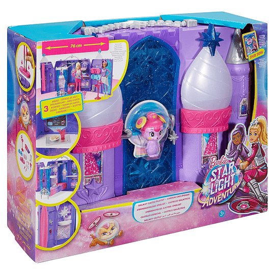 Castillo Barbie Starlight Starlight Aventura Galaxy 