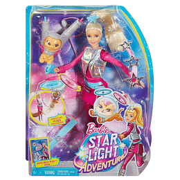  Barbie Star Light Galaxy Barbie Doll & Flying Cat