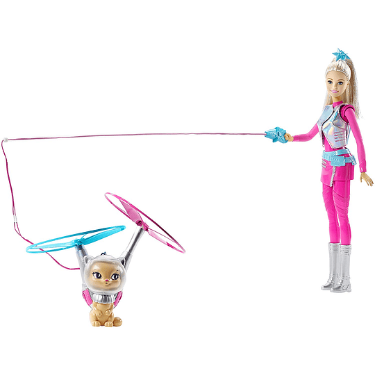  Barbie Star Light Galaxy Barbie Doll & Flying Cat