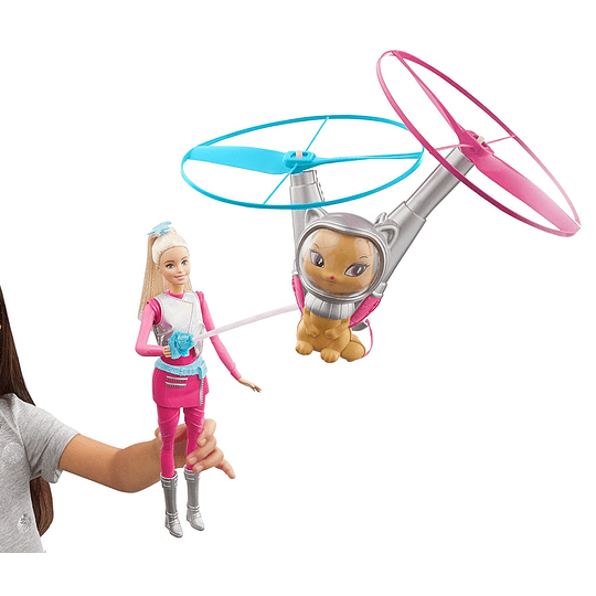  Barbie Star Light Galaxy Barbie Doll & Flying Cat