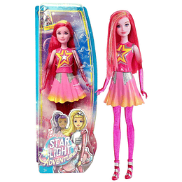  Barbie Star Light Adventure Co-Star Doll, Pink