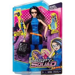 Barbie Spy Squad Renee agente secreto muñeca, Multicolor