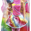 Barbie Muñeca hada Moda Arcoiris 