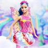 Barbie Muñeca hada Moda Arcoiris 