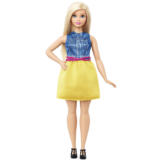 Barbie Fashionistas muñeca Chambray Chic Con curvas