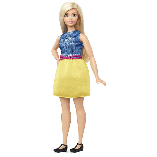 Barbie Fashionistas muñeca Chambray Chic Con curvas