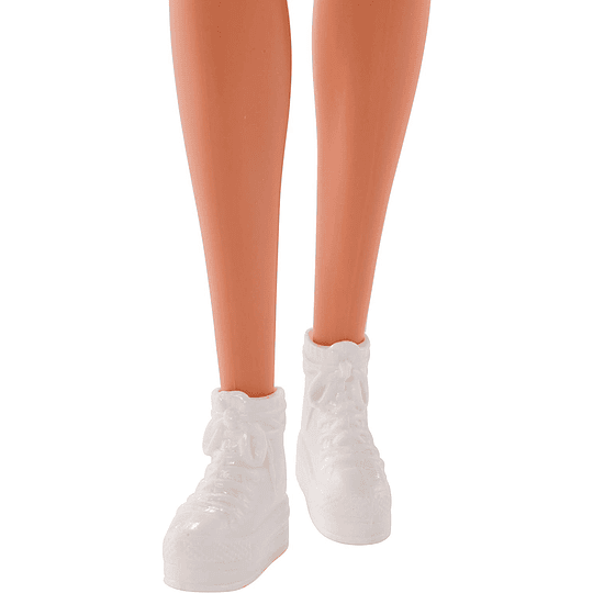 Barbie Fashionista, Muñeca Chic look naranja, Mattel 