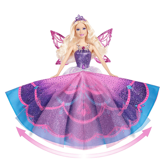Barbie Catania Collection de Lujo Mariposa y princesa de hadas año 2013 
