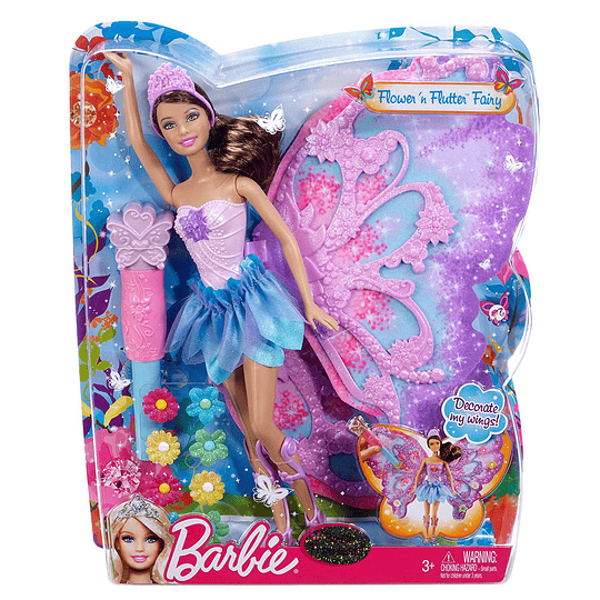 Barbie - Teresa Hada Alas y Flores Collection Premium Año...