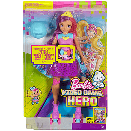 Barbie Superheroína de Videojuego - Muñeca Princesa Bella