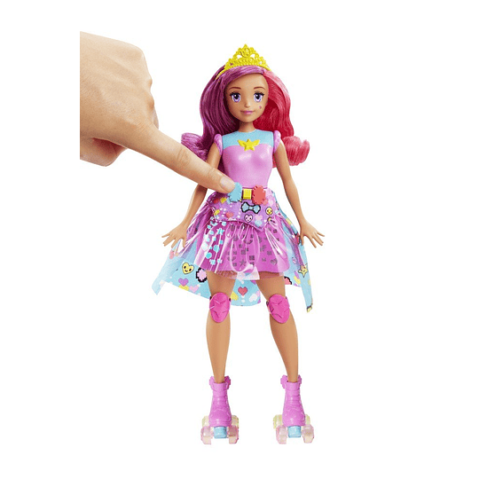 Barbie Superheroína de Videojuego - Muñeca Princesa Bella