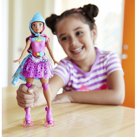 Barbie Superheroína de Videojuego - Muñeca Princesa Bella