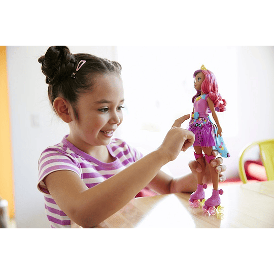 Barbie Superheroína de Videojuego - Muñeca Princesa Bella