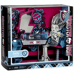 Monster High Tocador de Frankie Stein Accesorios