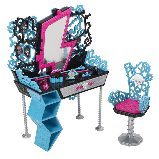 Monster High Tocador de Frankie Stein Accesorios