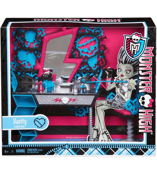 Monster High Tocador de Frankie Stein Accesorios