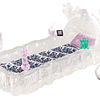 Monster High Cama de Abbey Bominable con Muchos Accesorios