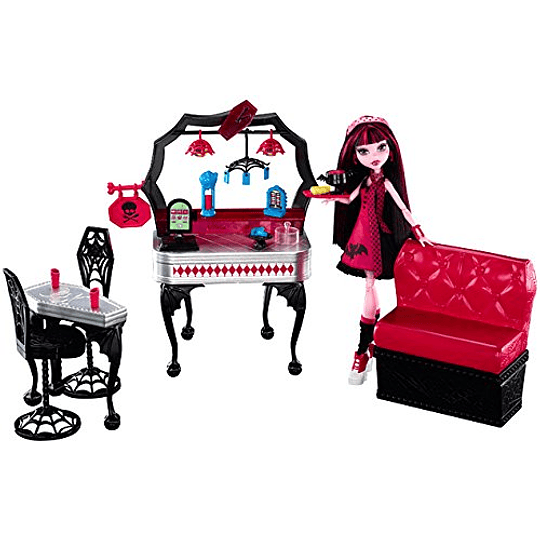 Monster High Draculaura (es la primera edición el playset ) Mattel año 2010