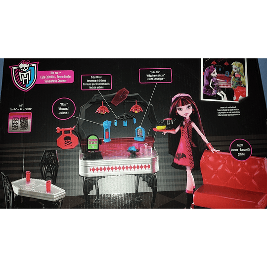 Monster High Draculaura (es la primera edición el playset ) Mattel año 2010