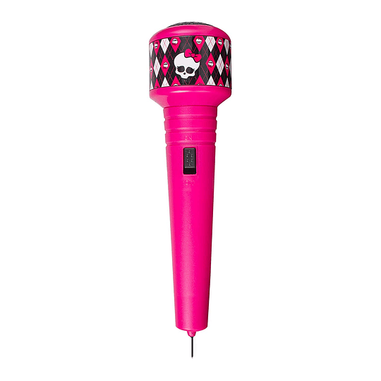 Monster High Micrófono de karaoke Compatible Para el iphone /ipod /mp3