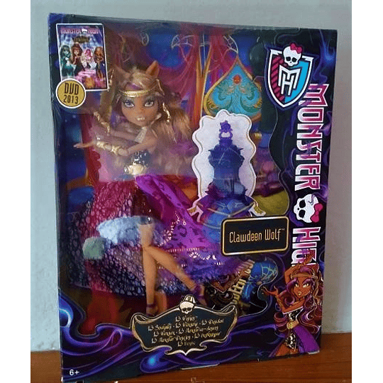 monster high Clawdeen wolf 13 Deseos (Mattel) collection 2012