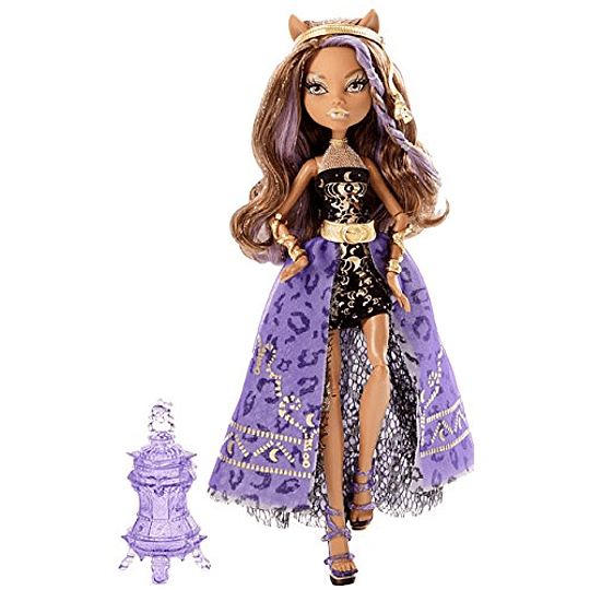 monster high Clawdeen wolf 13 Deseos (Mattel) collection 2012