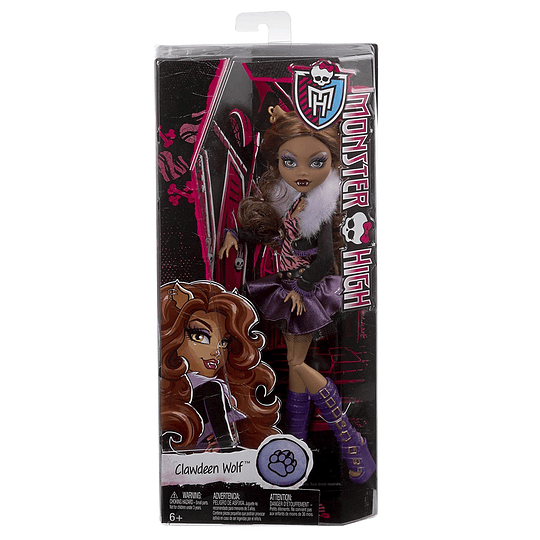  Monster High - Muñeca Clawdeen
