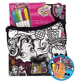 Monster High Bolso Colorea para crear un diseño único