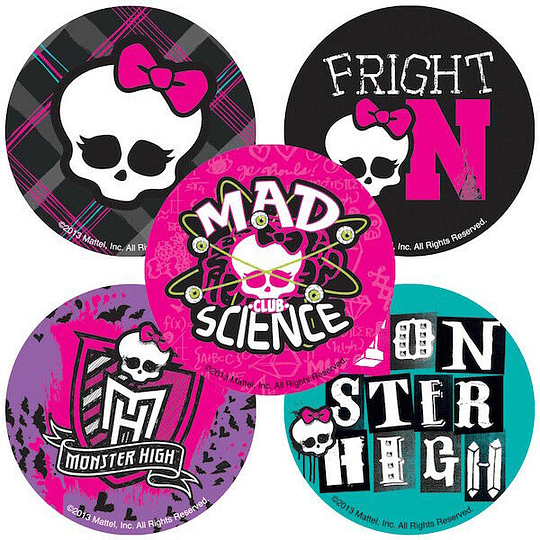 Monster High más de 500 Sticker 