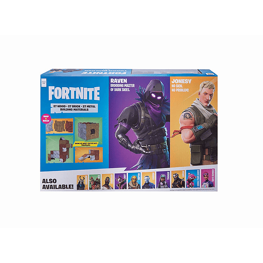 Fortnite - Figuras de jonesy y raven  set de Juego 